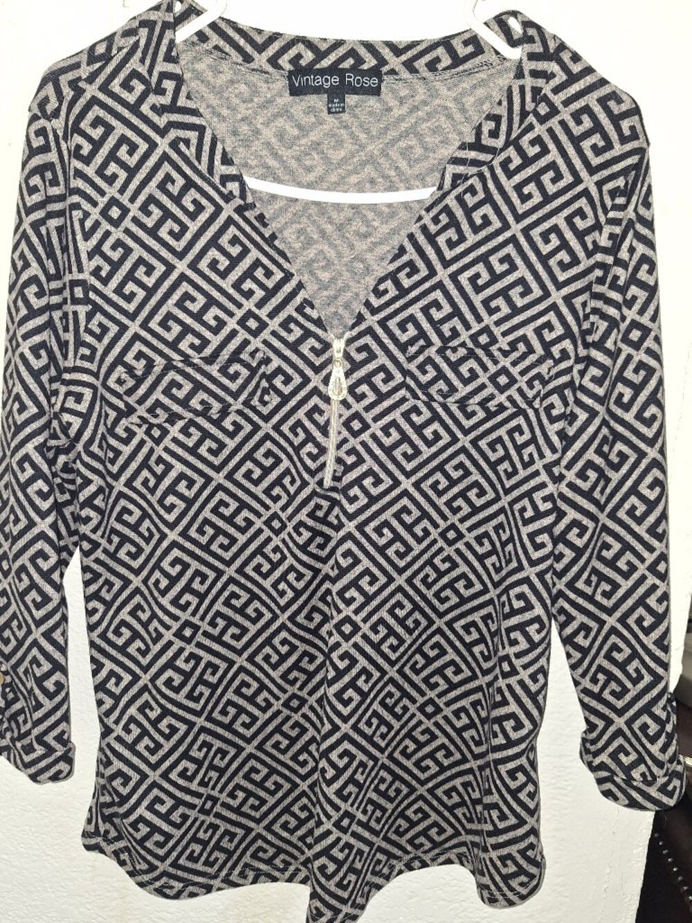 Women’s Geometric Blouse